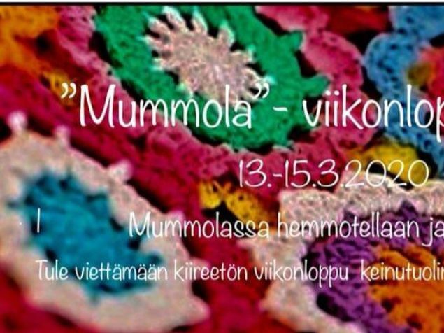 Teija Schalin-Kupiainen/ Hanki elämä toteutti ensimmäisen hyvinvointiviikonlopun mummola-teemalla.BB muuntautui muistojen mummolaksi räsymatoilla, keinutuoleilla ja mummoloista tutuilla ruusuliinoilla ja kupeilla Ateriat tehtiin mummolahengessä ja vieraat haettiin ruokapöytään päikkäreiltä viltin alta. Viikonloppuna haettiin hyviä muistoja lapsuuden mummolasta, ulkoiltiin ja saunottiin.Levänneet naiset palasivat arkeen Haukkavuori-retkeen päättyneestä viikonlopusta hymyssä suin.